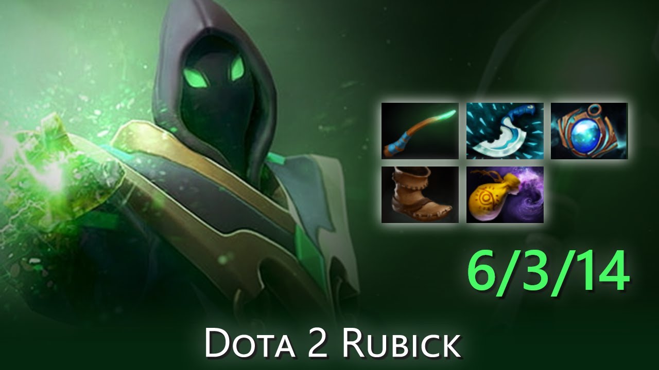 [Top 39 OpenDota Rubick] "pos 5(4) idc dodge me" 6/3/14 | Dota 2 Rubick ...