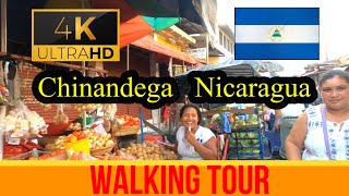 【4K 60fps】Chinandega  ~ Walking Tour  Nicaragua