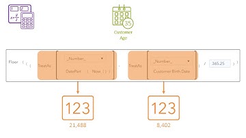 Calculating Customer Age - Data Analysis and Reporting in SAS Visual Analytics