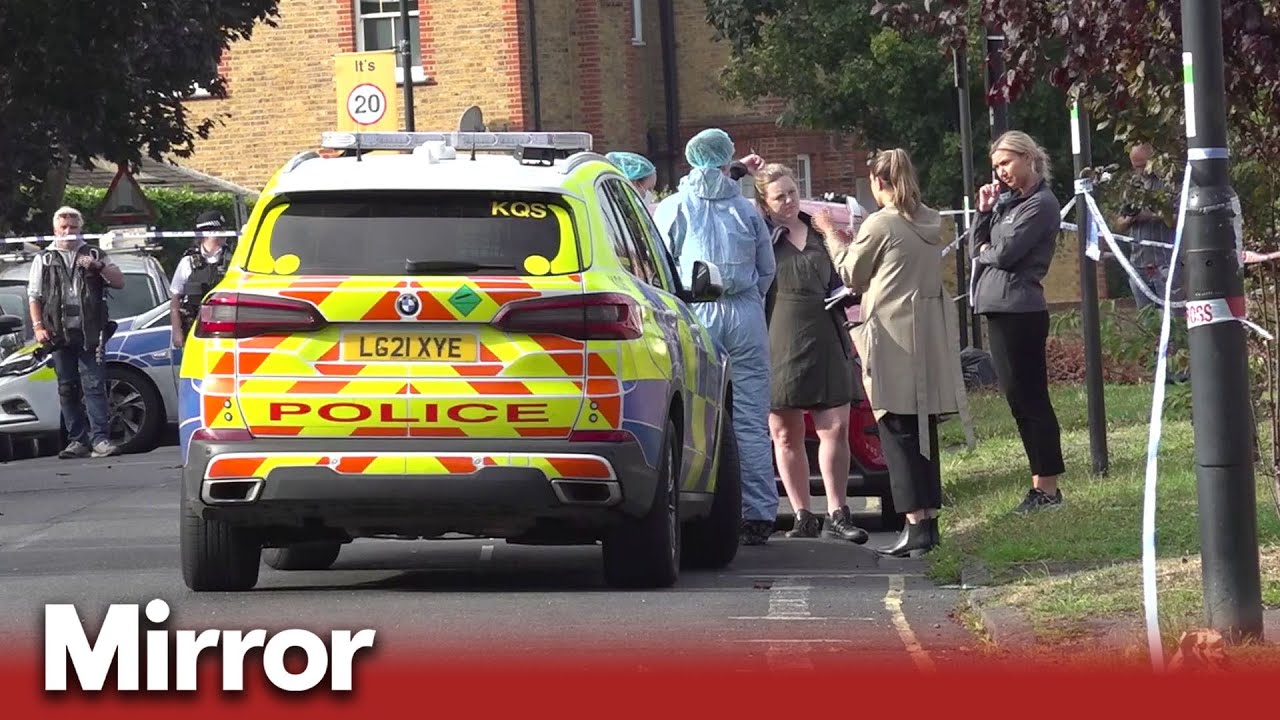 Man shot dead by armed police after chase ends in residential street ...