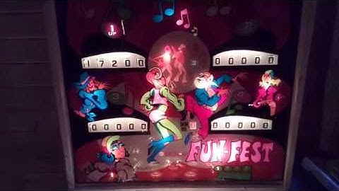 Fun-Fest Pinball Machine Williams 1972 Introduction and Explanation Fun Fest Flipper