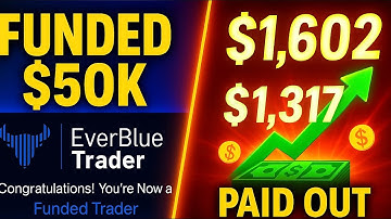 $125K Funded Accounts ✅ Prop Firm Payouts & New Challenge (FunderPro/EverBlue)