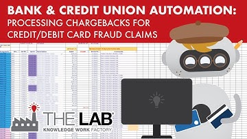 Automated Chargeback Processing Credit/Debit Card Fraud Claims Automation & AI for Bank/Credit Union