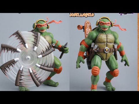 New TMNT Teenage Mutant Ninja Turtles Michaelangelo Bigftoys