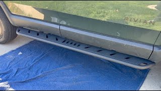 EV Base running board install for 2025 Gen 2 Rivian R1S