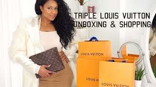Louis Vuitton Dream Triple Unboxing + Shopping | MyLadyMarie