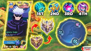 : BEST 1 HIT BUILD XAVIER 2024!!! (100% BROKEN!)  SUPER INSANE DAMAGE 100% BROKEN | MLBB