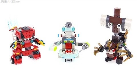 LEGO Mixels Series 8 Maxes - MCFD, Medix, Pyrratz!