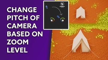 How To Change Camera Pitch On Zoom in Unreal Engine 4 - UE4 RTS / City Builder Tutorial