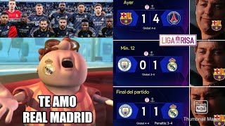 Memes Real Madrid Clasifica A Semifinales Champions League Memes Manchester City Eliminado