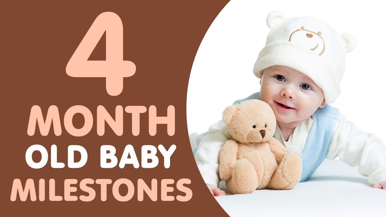four month old baby milestones