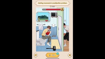 [Brain Puzzle Game] Tricky Quest Level 131- Solving roommate’s constipation problem.