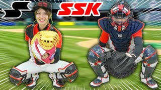 SSK最新防具セット！装着するだけでテンション上がる構造を徹底解説！【野球】【キャッチャー】