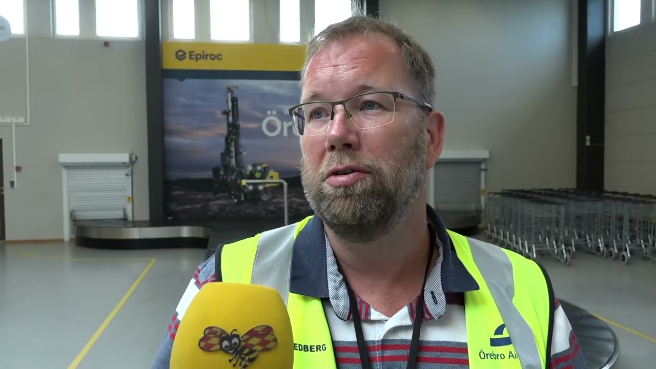 Vd för Örebro flygplats: "Det är otroligt tragiskt" - YouTube