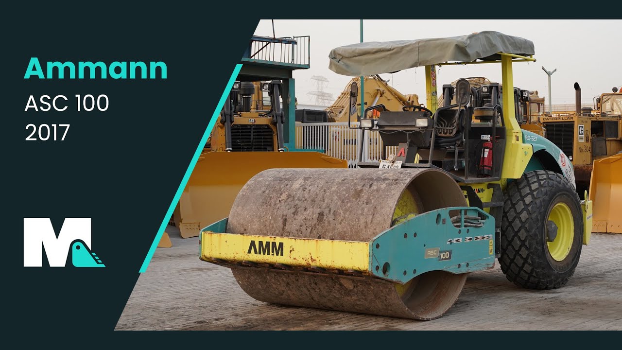 Ammann ASC 100 Single-Drum Roller | 2017