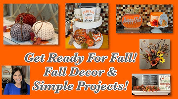 🍁FALL DECORATE WITH ME 2021🍁GET READY FOR FALL! 🍂#falldecorideas #fallcleananddecorate2021 #fall