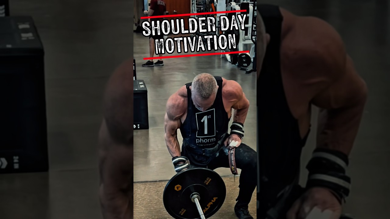SHOULDER DAY MOTIVATION #motivation #workout #shoulders