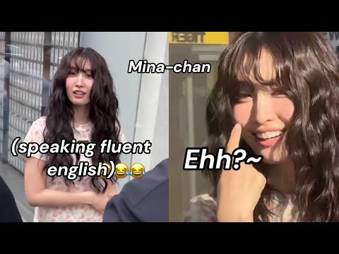 momo being *confused* as american during her visit in milan…