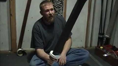 Dagorhir : How to Build a Dagorhir Legal Sword With Stabbing Tip