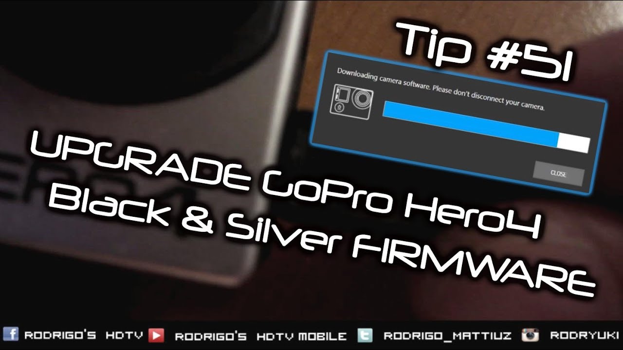 how to update gopro hero 3 silver firmware