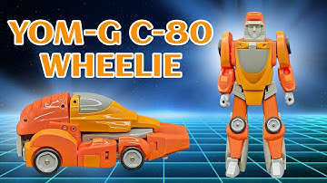 YOM-G C-80 Wheelie (3rd Party, Die-cast Masterpiece Scale Wheelie) #transformers #wheelie #3rdparty