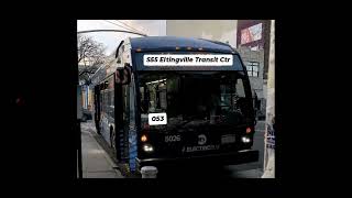 S55 Drive Bus Audio Ride From Hylan Blvd/Wendy Dr to ELTINGVILLE/TRANSIT CENTER(School tripper)