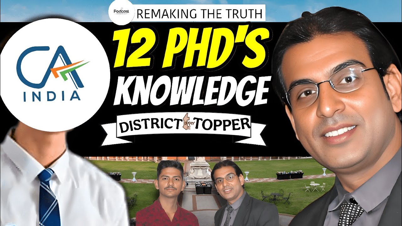 Knowledge Topper 12 PHD 30 Degrees knowledge in one podcast | Double Masters | District ...