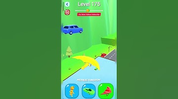 Shape Shifting GamePlay Walkthrough All Levels - 175 | #shorts #shapeshifting  #trending #gameplay