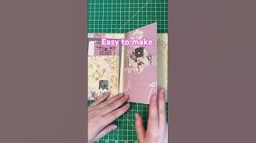 File Folder Folio Tutorial - Make One With Me! #papercrafts #scrapbooking