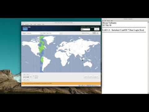 Lab 1.1 - Instalation CentOS 7 And Login Root