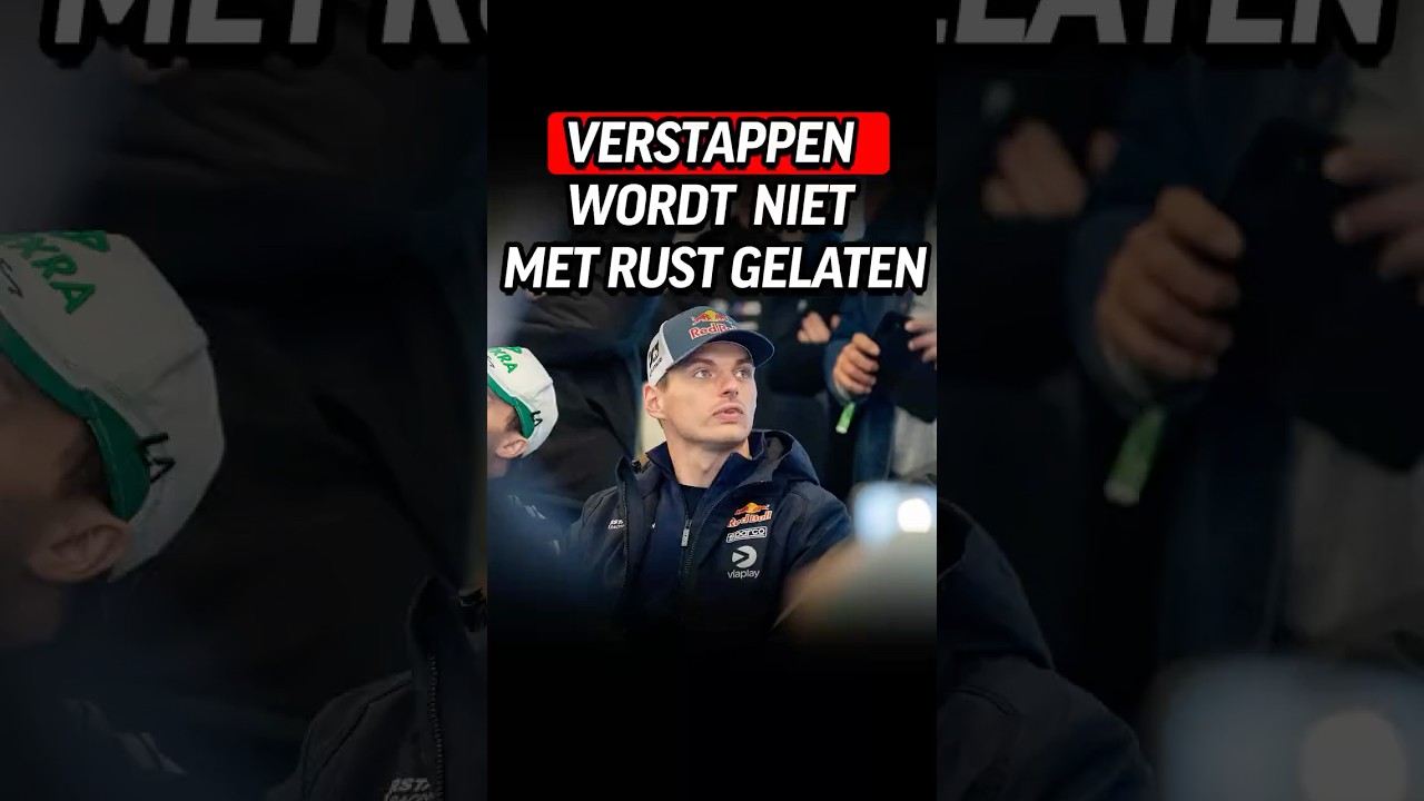 Verstappen wordt ook tijdens rijdersbriefing niet met rust gelaten  #verstappen #nurburgring24