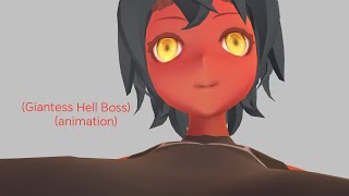 Giantess Hell Boss Animation