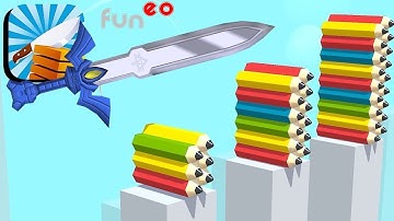 SLICE IT ALL Best Gameplay All Levels New Walkthrough games  lvl27 28