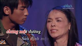 Karaoke Chuyện Tình Mộng Thường - Đan Nguyên, Băng Tâm | Beat Chuẩn Song Ca