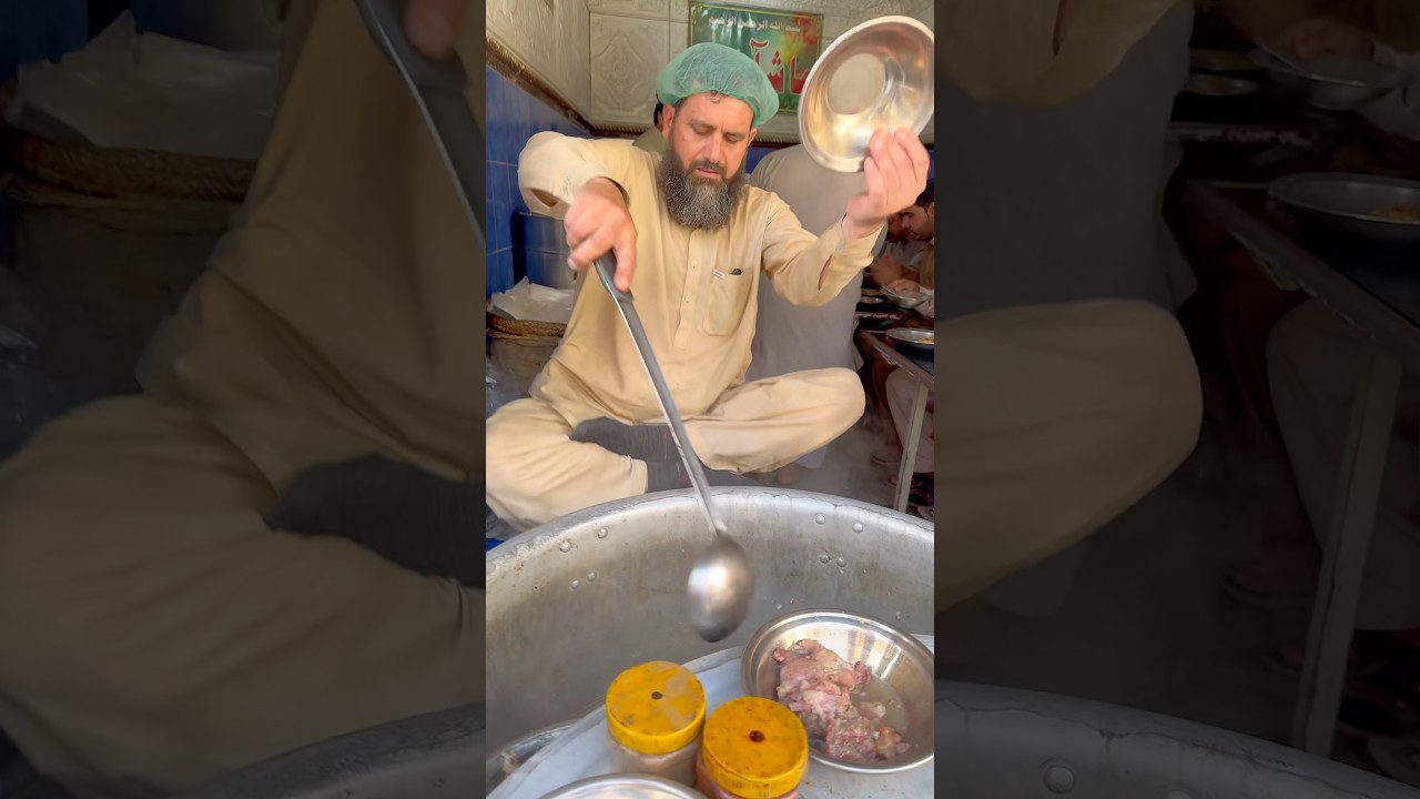 Исследуйте Абид Бонг Пайе Мингора, Сват | Самый продаваемый пайе на завтрак в Свате | Старейший м...