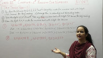 Ncert class 6 Maths Ch-1 Knowing Our Numbers (Try these Page-11)