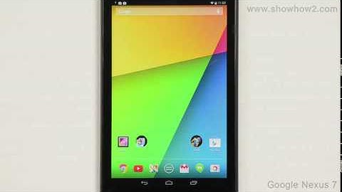 Google Nexus 7 - Create Folders On Home Screen