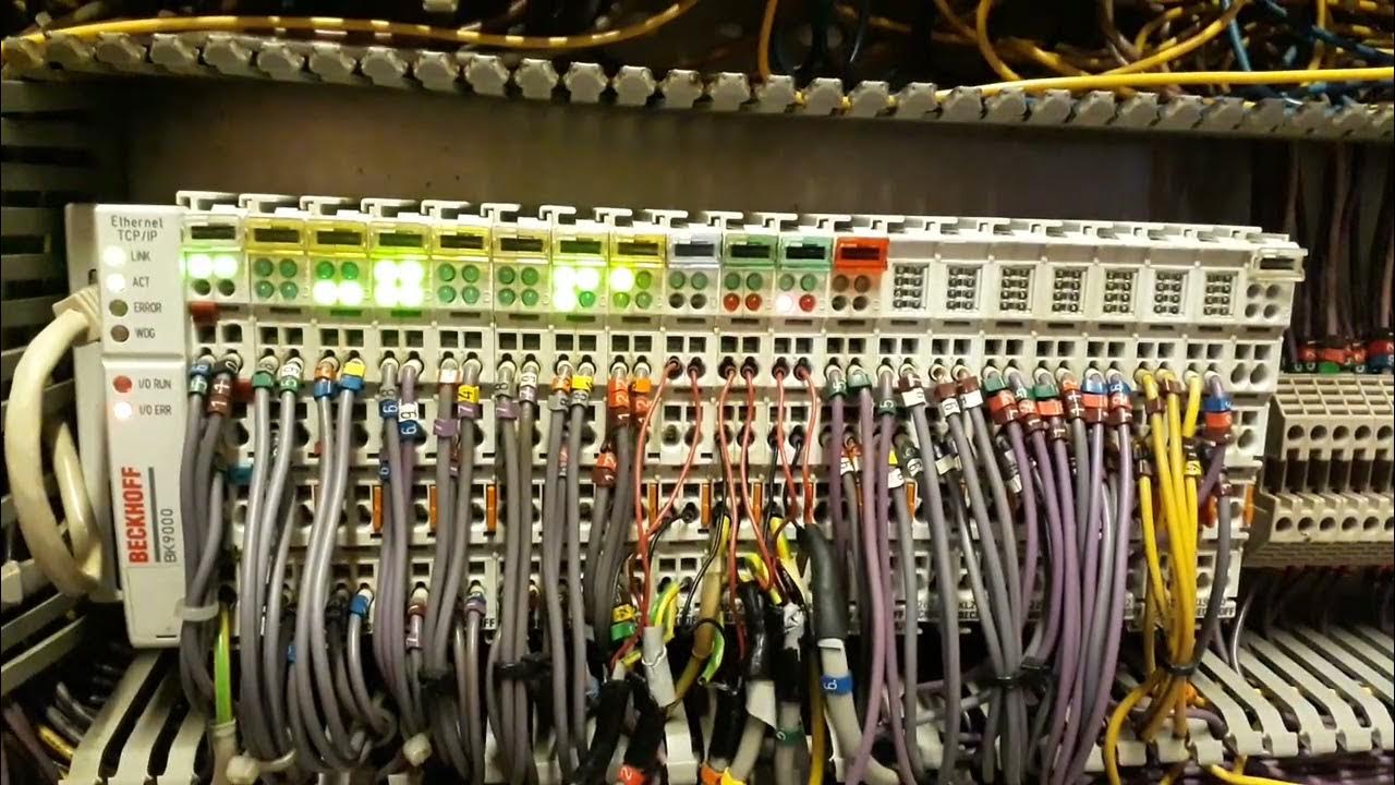 Easy way to Identify error indicator Beckhoff buscoupler I/O shorts viral plc beckhoff 
