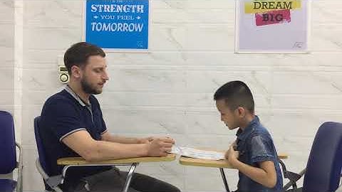 Hệ thống Anh ngữ quốc tế Nemo - Tiếng Anh trẻ em 4-15 tuổi - Khôi Nguyên - K1H - Test 1