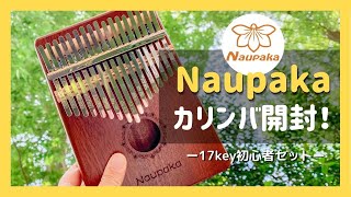 Naupaka(ナウパカ)カリンバ17キー初心者セット開封動画