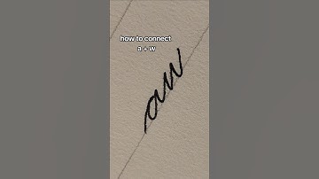 Cursive Handwriting Tutorial | a + u #cursivehandwriting #cursivewriting