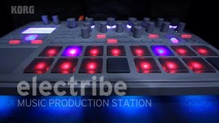 Korg Electribe 2 Blue Music production station video