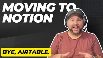 Notion Migration: Watch How I Move My Podcast Planner from Airtable Live