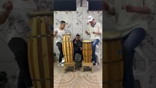 Treinando para Ògún - Vassi - Lagunló - Ogum com Epèrìn Ọdẹ Gabrielzinho.