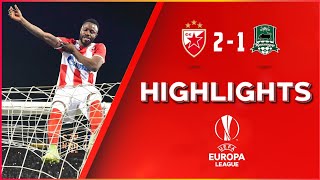Crvena zvezda - Krasnodar 2:1, highlights