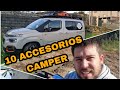 💙 10 ACCESORIOS para GANAR ESPACIO en una furgoneta MINI CAMPER (Los mejores trucos)