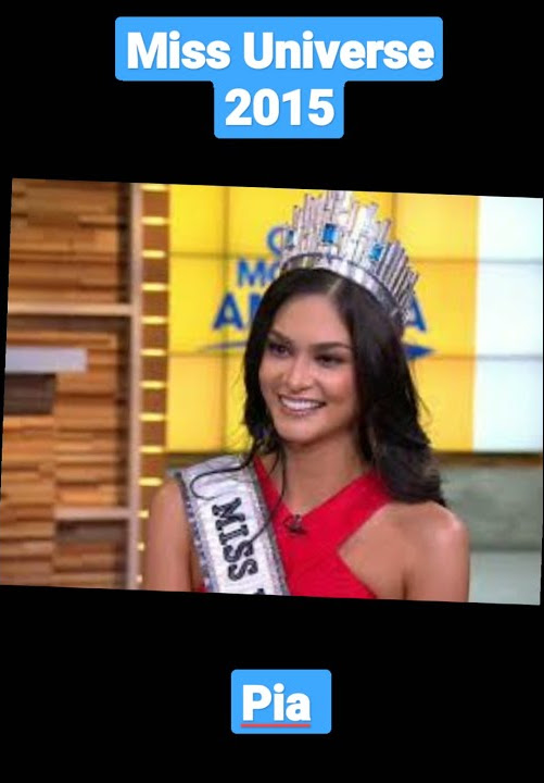 #Missuniverse2015 #PiaAlonzoWurtzbach #Philippines
