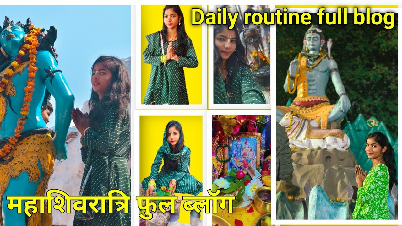  Mahashivratri Special | Daily Routine Full Vlog | Shiv Bhakti Vlog 🕉️🙏