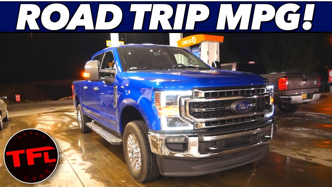 I Drove The New 2020 Ford F-250 800 Miles - Here'S How Much Fuel It Used!