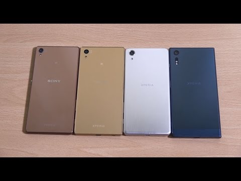 Sony Xperia XZ vs X Performance vs Xperia Z5 vs Xperia Z3